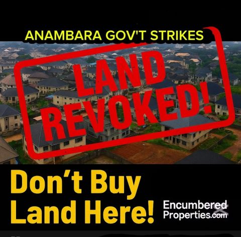 Land revocation in Anambra state Trans Nkisi Layout