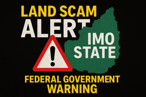 federal government flags encroached properties in Imo state scam alert